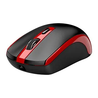 Myš bezdrátová, Genius ECO-8150, černo-červená, optická, 1200DPI
