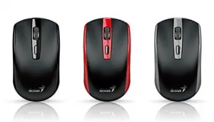 Myš bezdrátová, Genius ECO-8150, černá, optická, 1200DPI