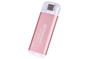Transcend SSD 1TB ESD300 USB 3.2 Gen 2x1 - Pink