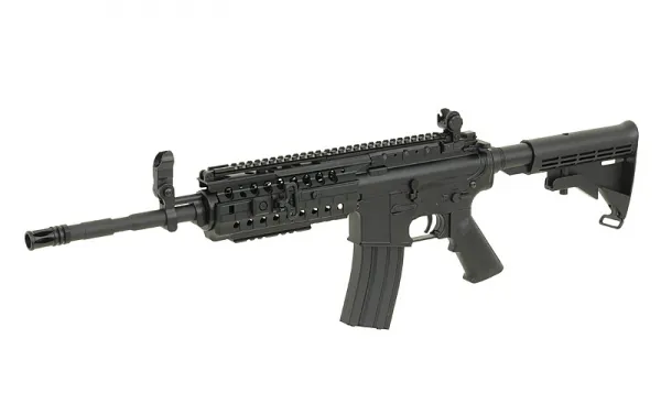 Airsoftový elektrický samopal CYMA CM.508 M4, kal. 6mm BB - čierny