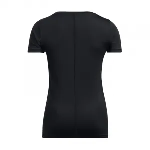 Dámske tréningové tričko s krátkym rukávom UNDER ARMOUR Tech Mesh SS-BLK