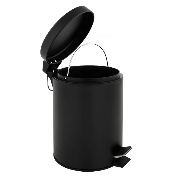 Nášľapný kôš na odpadky TORO 5l čierny