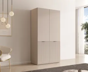 ArtPS Šatníková skriňa FLEXON | cashmere