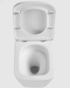CERSANIT predstenový inštalačný systém s čiernym tlačidlom K97-0637 + WC INVENA FLORINA /VÍROVÉ SPLACH/ WITH SOFT  se sedlem RIMLESS K97-526 0637 FL1