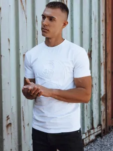Pohodlné tričko na leto biele
