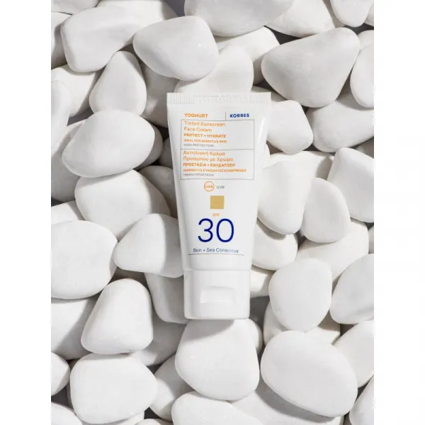 Korres Yoghurt Tinted Sunscreen tónovací opaľovací krém SPF 30 50 ml