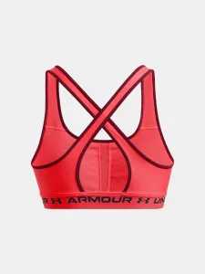 Under Armour Crossback Mid Bra-RED - Women's Bra