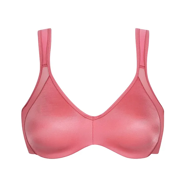 DIM GENEROUS MINIMIZER BRA - Dámska zmenšujúca podprsenka s kosticami - ružová