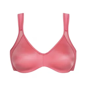 DIM GENEROUS MINIMIZER BRA - Dámska zmenšujúca podprsenka s kosticami - ružová