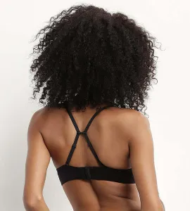DIM COMFORT PUSH UP BRA - Dámska push up podprsenka - čierna