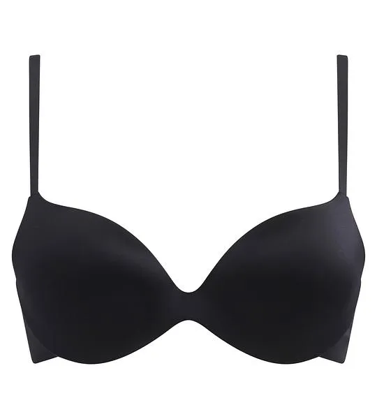 DIM COMFORT PUSH UP BRA - Dámska push up podprsenka - čierna