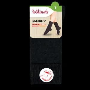Bellinda 
BAMBUS THERMOLITE SOCKS - Dámske ponožky thermolite - čierna
