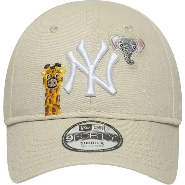 New Era NEW YORK YANKEES TODDLER ANIMAL ICON 9FORTY Detská šiltovka, béžová, veľkosť