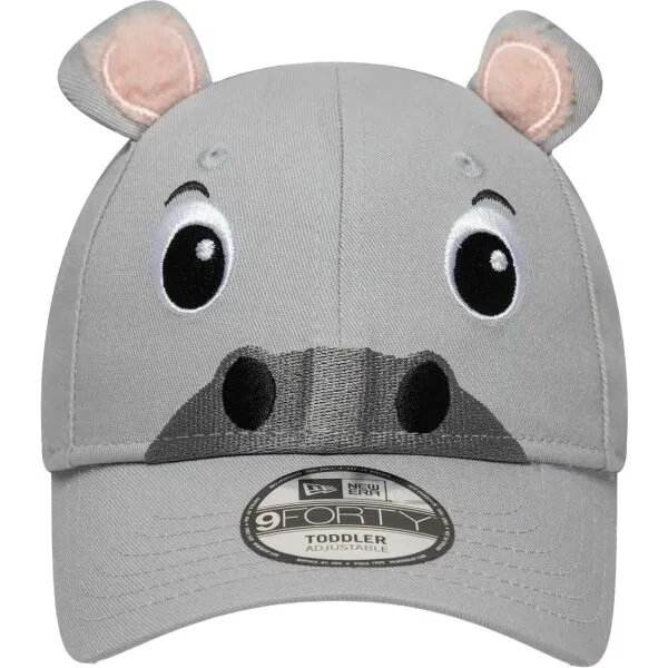 New Era TODDLER ANIMAL HIPPO 9FORTY Detská šiltovka, sivá, veľkosť