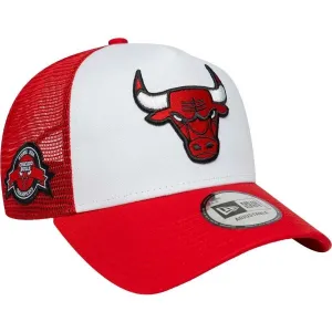 New Era CHICAGO BULLS NBA SIDE PATCH 9FORTY TRUCKER Šiltovka, červená, veľkosť UNI