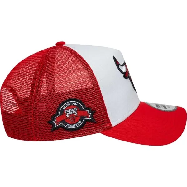 New Era CHICAGO BULLS NBA SIDE PATCH 9FORTY TRUCKER Šiltovka, červená, veľkosť UNI