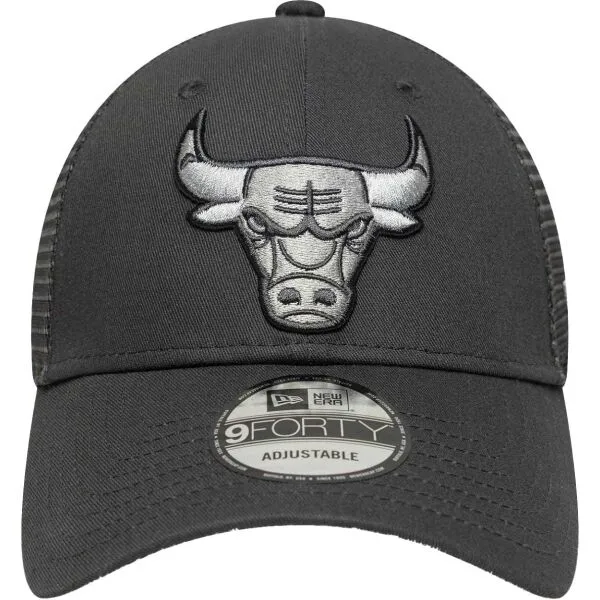 New Era CHICAGO BULLS NBA 9FORTY TRUCKER Šiltovka, tmavo sivá, veľkosť UNI