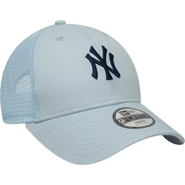 New Era NEW YORK YANKEES YOUTH MLB HOMEFIELD 9FORTY TRUCKER Detská šiltovka, svetlomodrá, veľkosť
