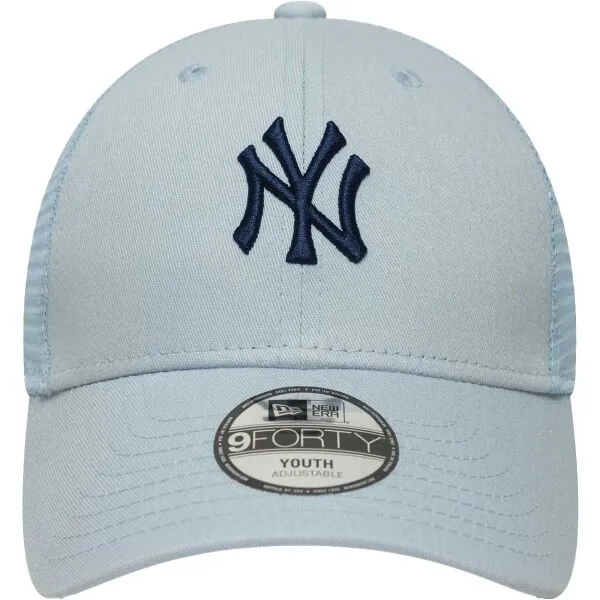 New Era NEW YORK YANKEES YOUTH MLB HOMEFIELD 9FORTY TRUCKER Detská šiltovka, svetlomodrá, veľkosť
