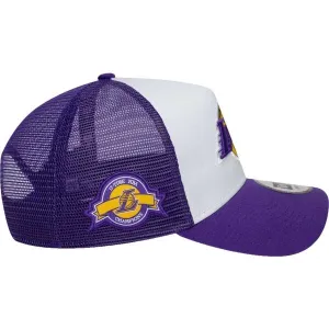 New Era LA LAKERS NBA SIDE PATCH 9FORTY TRUCKER Šiltovka, fialová, veľkosť UNI