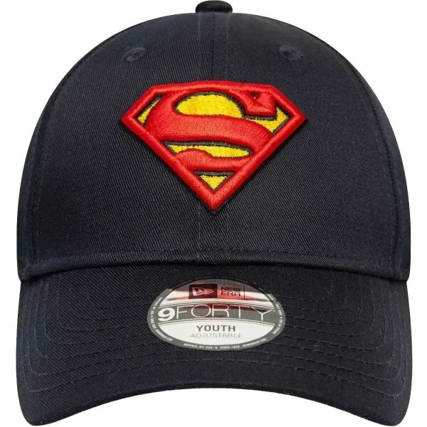 New Era YOUTH DC SUPERMAN 9FORTY Detská šiltovka, tmavo modrá, veľkosť