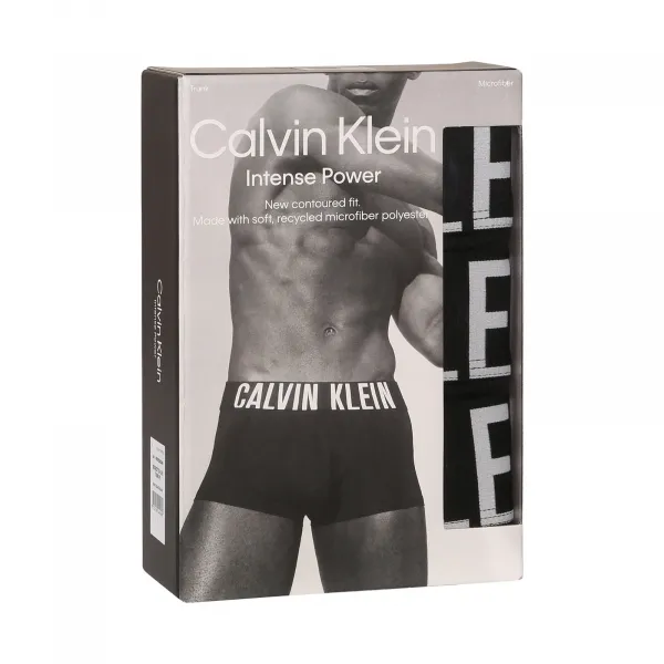 3PACK pánske boxerky Calvin Klein čierné (NB3775A-UB1) M, trenky