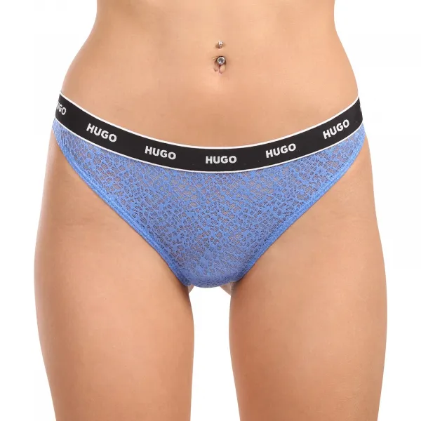 3PACK dámska tangá HUGO viacfarebné (50535265 961) M