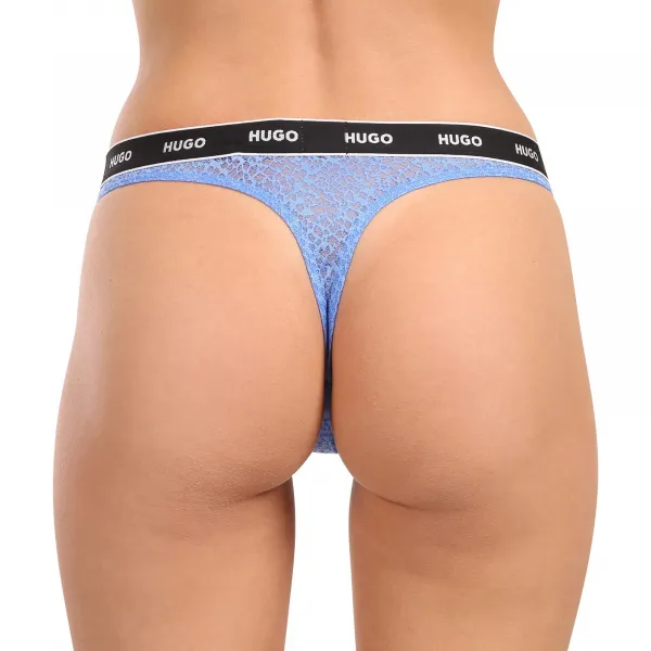 3PACK dámska tangá HUGO viacfarebné (50535265 961) M