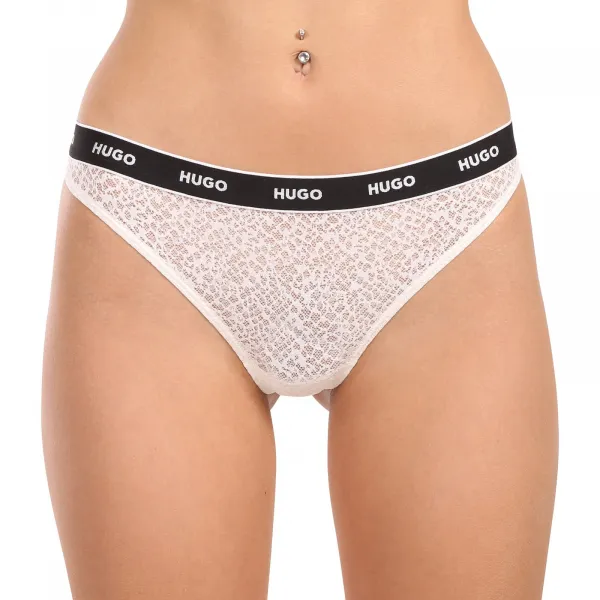 3PACK dámska tangá HUGO viacfarebné (50535265 961) M