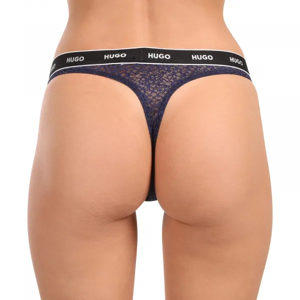 3PACK dámska tangá HUGO viacfarebné (50535265 961) M