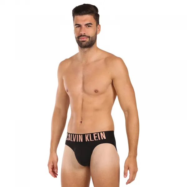 3PACK pánske slipy Calvin Klein čierné (NB3607A-VVN) M