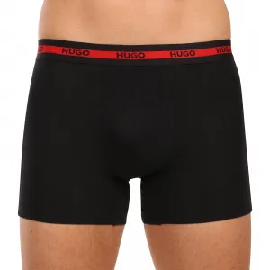 3PACK pánske boxerky HUGO viacfarebné (50545674 979) S, trenky