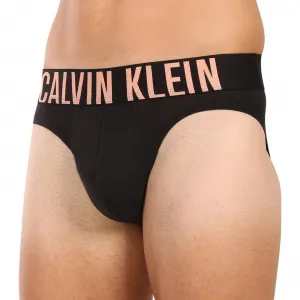 3PACK pánske slipy Calvin Klein čierné (NB3607A-VVN) M