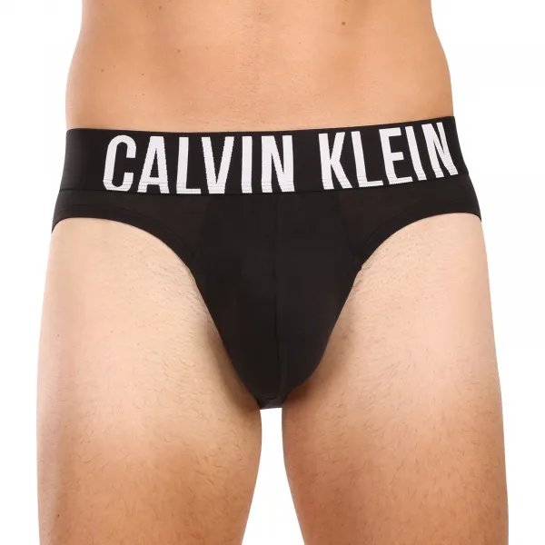 3PACK pánske slipy Calvin Klein čierné (NB3607A-VVN) M
