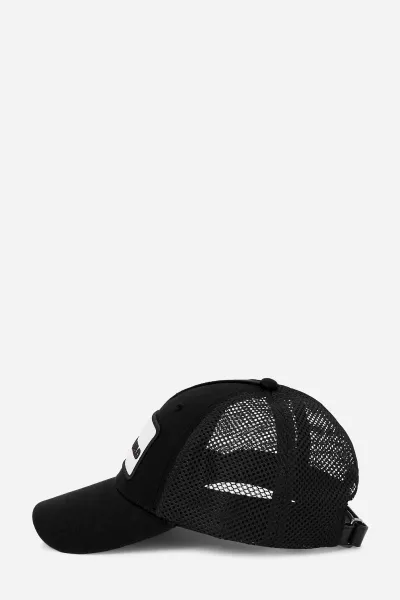 Šiltovka Karl Lagerfeld Jeans Klj Colour Blocked Trucker Cap Black