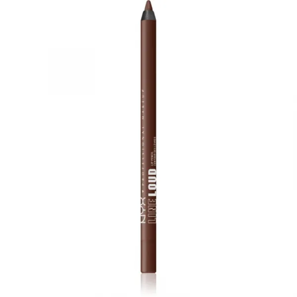 NYX Professional Makeup Line Loud Vegan kontúrovacia ceruzka na pery s matným efektom odtieň 33 - Too Blessed 1,2 g