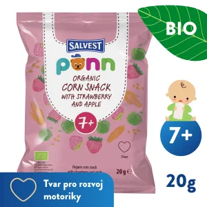 SALVEST Põnn BIO Chrumky jahodové 20 g