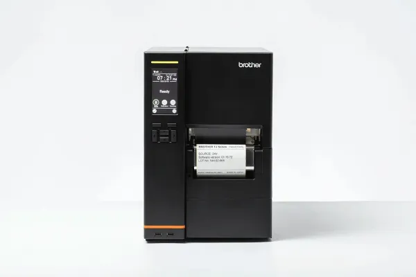tlačiareň štítkov BROTHER TJ-4422TN, 203 dpi, dotykový panel, rewinder