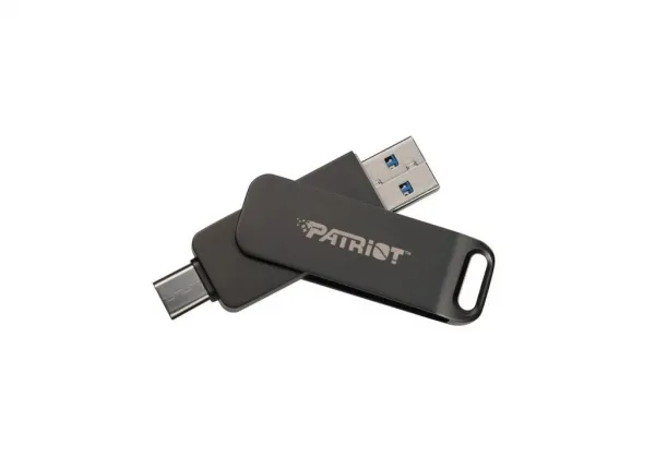USB Patriot RAGE R550 32GB USB-A/USB-C, Čierny