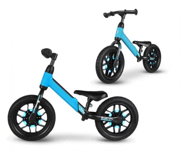 QPLAY Odrážadlo Spark Blue, vek 3 - 6 rokov, do 30 kg