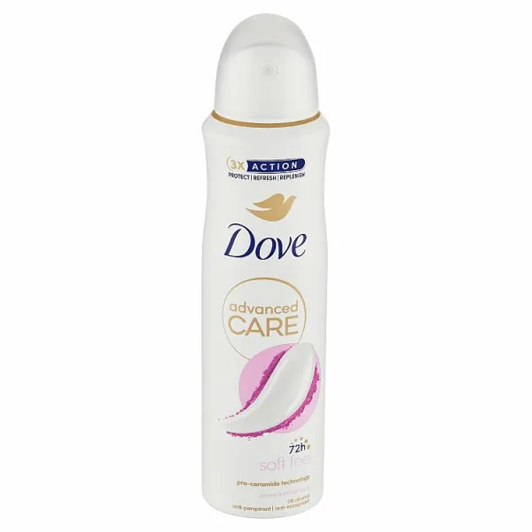 Dove Advanced Care Soft Feel antiperspirant sprej 150 ml 1ks