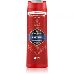 Old Spice Captain 3 V 1 Sprchový Gél A Šampón Pre Mužov 400ml 1ks