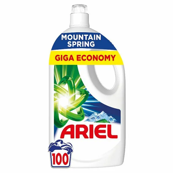 Ariel Tekutý prací prostriedok, 100 praní, Mountain Spring 1ks