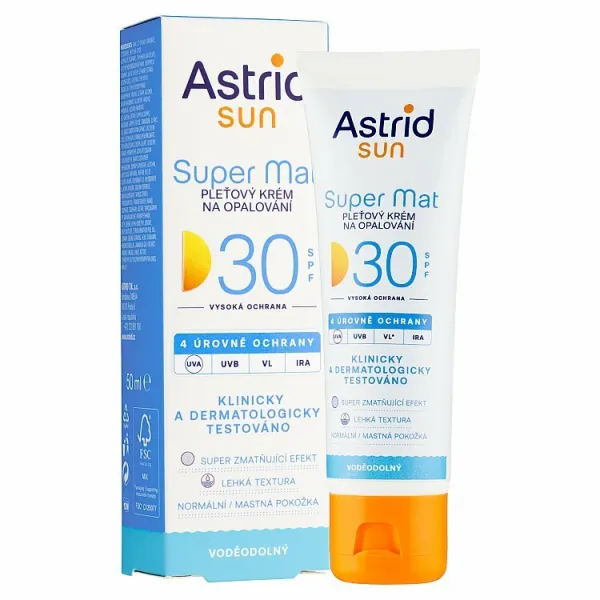 Astrid Sun pleťový krém na opaľovanie SPF 30 50 ml