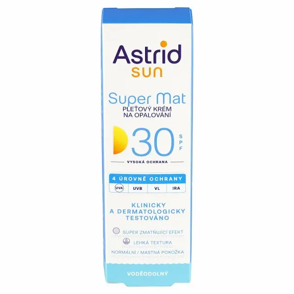 Astrid Sun pleťový krém na opaľovanie SPF 30 50 ml