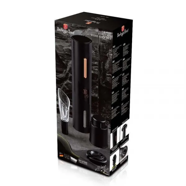 Berlingerhaus elektrický otvárač vína, Black Rose Collection BH-9396