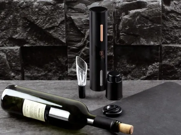 Berlingerhaus elektrický otvárač vína, Black Rose Collection BH-9396