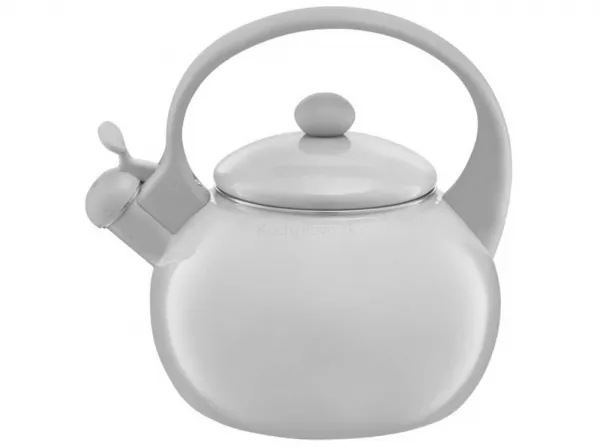 AMBITION Smaltovaný čajník Garden Gray 1,9 L