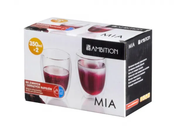 AMBITION MIA sada 2 termo pohárov 350 ml