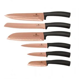 BERLINGERHAUS sada nožov Rose gold, BH-2648, 6 ks